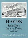 HAYDN 6 Duos fr 2 Flten op. 17 - Heft 2: 4-6