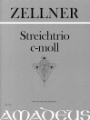 ZELLNER Streichtrio in c-moll op. 36 - Erstdruck
