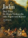 JADIN 3 Trios op.post - Part.u.St.