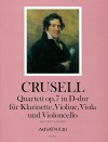CRUSELL Quartett D-dur op.7 - Part.u.St.