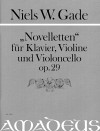 GADE ”Novelletten” op.29 für Klavier,Violine+Cello