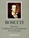 ROSETTI Klarinettenkonzert Es-dur (RWV C63)  Part.