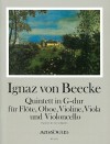 BEECKE Quintett in G-dur - Partitur und Stimmen