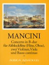 MANCINI Concerto X in B-dur - Part.u.St.