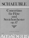 SCHAEUBLE Concertino op. 47 - Piano reduction