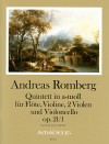 ROMBERG, Andreas Quintett op. 21/1 in a-moll