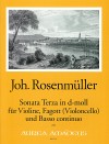 ROSENMÜLLER Sonata terza in d-moll - Part.u.St.