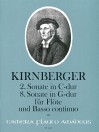 KIRNBERGER 2. Sonate C-dur, 8. Sonate G-dur