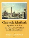SCHAFFRATH Quatett F-dur | CSWV D:8 - Part.u.St.
