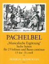 PACHELBEL ”Musicalische Ergötzung” - Heft I