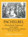PACHELBEL ”Musicalische Ergötzung” - Heft II