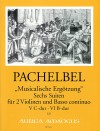 PACHELBEL ”Musicalische Ergötzung” - Heft III