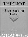 THIERIOT Streichquartett E-dur - Erstdruck