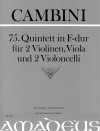 CAMBINI 75. Quintett F-dur [Erstdruck] Part.u.St