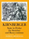 KIRNBERGER J.PH. Suite D-dur - Erstdruck