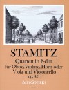 STAMITZ Quartett F-dur op. 8/3 - Part.u.St.
