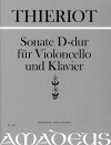 THIERIOT F. Sonate D-dur [Erstdruck] - Part.u.St.