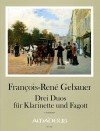 GEBAUER F.-R. Drei Duos für Klarinette und Fagott