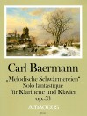 BAERMANN C. ”Melodische Schwärmereien” op. 53