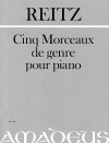 REITZ Heiner Cinq Morceaux pour piano - 1993 -
