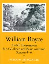BOYCE 12 Triosonaten - Sonaten IV-VI