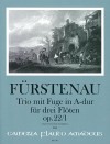 FÜRSTENAU 3 Trios mit Fugen op.22/1 - Trio A-dur