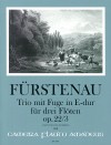FÜRSTENAU 3 Trios mit Fugen op.22/3 - Trio E-dur