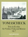 TOMASCHEK Trio Es-dur op.7 - Violine,Viola,Klav