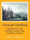 SCHAFFRATH Quartett C-dur - Part.u.St.
