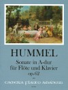 HUMMEL Sonate A-dur für Flöte und Klavier op. 62