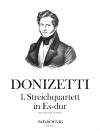 DONIZETTI, Gaetano 1. Streichquartett Es-dur