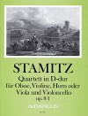 STAMITZ Quartett D-dur op. 8/1 - Part.u.St.