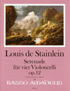 STAINLEIN Serenade op. 12 for 4 violoncellos