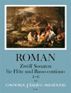 ROMAN J. H. 12 Sonaten - Band II: Sonaten 4-6