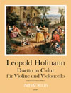 HOFMANN L. Duet C major for violin and violoncello