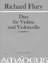 FLURY R. Duet for violin and violoncello - 1943 -