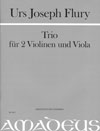 FLURY U.J. Trio fr 2 Violinen und Viola (2009)