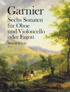 GARNIER J.-F. 6 Sonatas for oboe and violoncello
