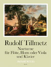 TILLMETZ Nocturne op.31 für Flöte, Horn u. Klavier