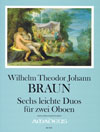 BRAUN W. 6 leichte Duos op. 1 - 2 Spielpartituren