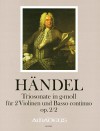 HÄNDEL Sonata a tre in G minor op. 2/2 (HWV 387)