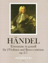 HÄNDEL Sonata a tre in g minor op. 2/5 (HWV 390a)