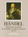 HÄNDEL Sonata a tre in G minor op. 2/6 (HWV 391)