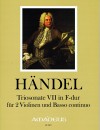 HÄNDEL Sonata VII, F-dur (HWV 392) 2 Violinen+Bc.