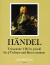 HÄNDEL VIII Sonata a tre G minor (HWV 393)