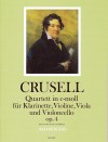 CRUSELL Quartet op. 4 in C minor - Score & Parts