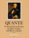 QUANTZ 19. Triosonate Es-dur (QV 2:18) - Erstdruck