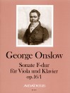 ONSLOW Sonate op. 16/1 in F-dur - Part.u.St.