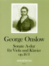 ONSLOW Sonate op. 16/3 in A-dur - Part.u.St.