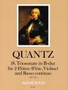 QUANTZ 18. Triosonate D-dur (QV 2:42) - Erstdruck